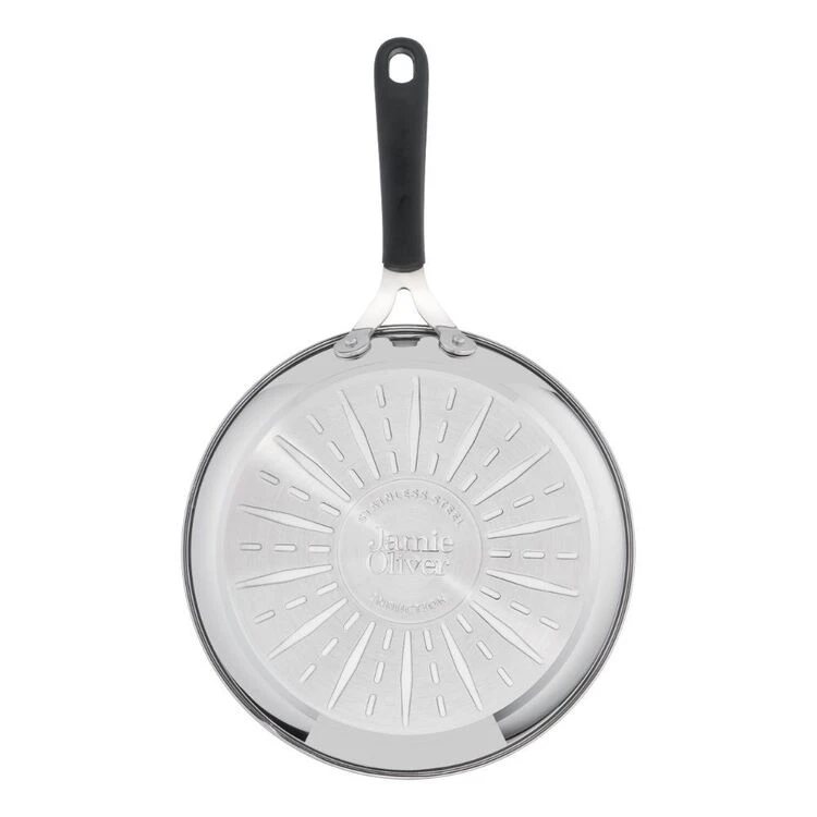 JAMIE OLIVER By Tefal Kitchen Essentials Stainless Steel Frypan 24 Cm