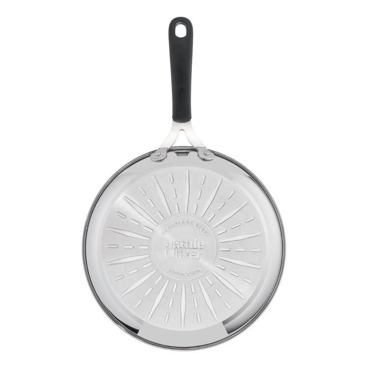 JAMIE OLIVER By Tefal Kitchen Essentials Stainless Steel Frypan 28 Cm