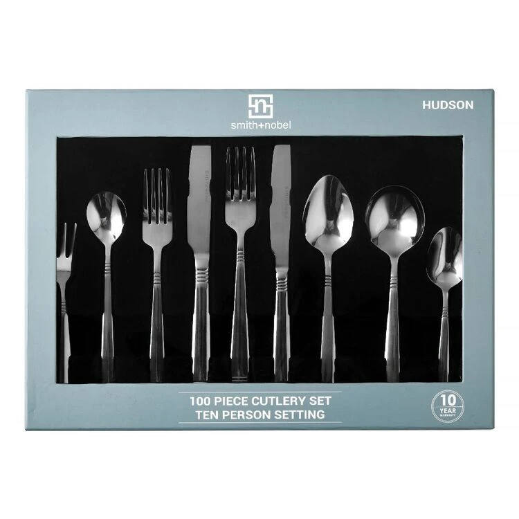 Smith & Nobel Smith & Hudson 100pc Cutlery Set - Image 2