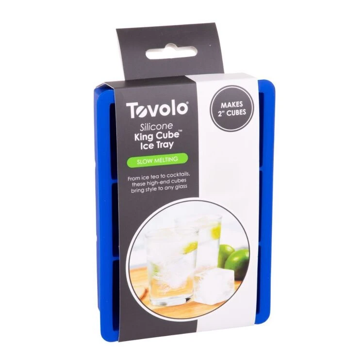 Tovolo King Cube Silicone Ice Cube Tray