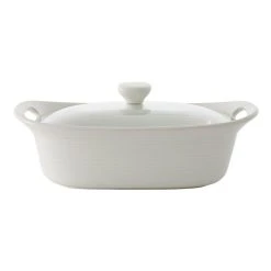 Corningware Etch White Ovenware Casserole 1.4L