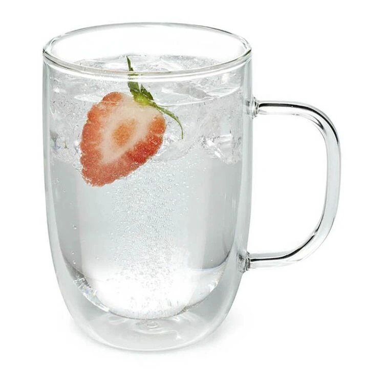 Pyrex Double Wall 350mL 2-Piece Coffee/Tea Mugs - Image 2