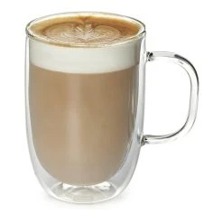 Pyrex Double Wall 350mL 2-Piece Coffee/Tea Mugs