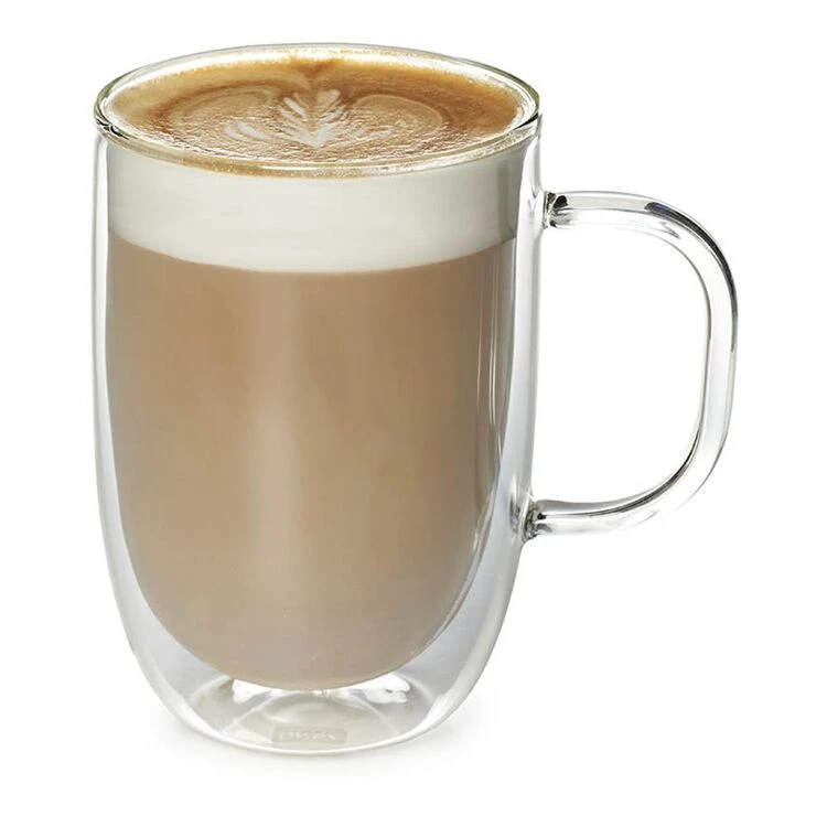 Pyrex Double Wall 350mL 2-Piece Coffee/Tea Mugs