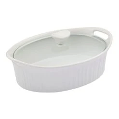 Corningware French White Ovenware Oval Casserole 1.4L