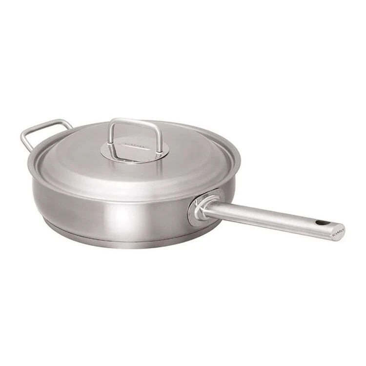 Scanpan Commercial Stainless Steel Sauté Pan 28cm - Image 2