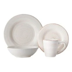 Casa Domani Portofino Quartz 16-Piece Dinner Set