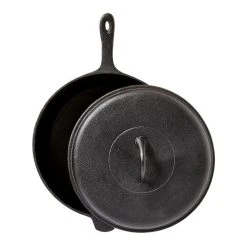 Smith & Nobel Raw Cast Iron Fry Pan 29.5cm