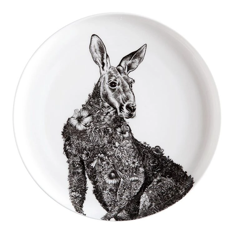 Maxwell & Williams Marini Ferlazzo 20cm Plate Red Kangaroo