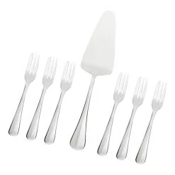 Stanley Rogers Baguette 18/10 7-Piece Cake Serving Set