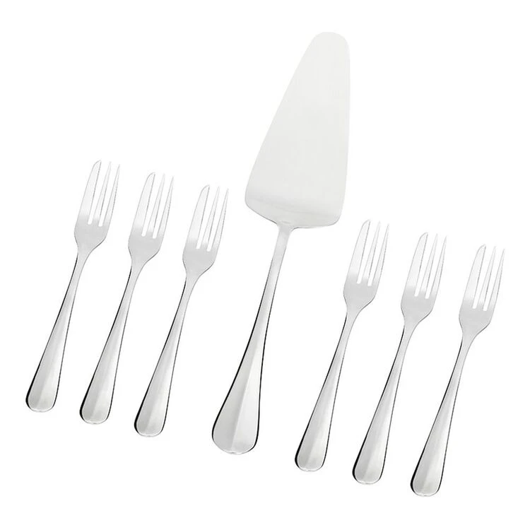 Stanley Rogers Baguette 18/10 7-Piece Cake Serving Set