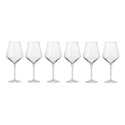 Krosno Avant-Garde 6-Piece Wine Glass 490mL