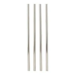 Smith & Nobel Stainless Straws With Cleaning Brush 10cm