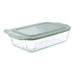 Pyrex 3L Rectangle Deep Dish With Lid