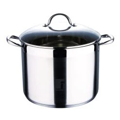Bergner Gourmet Stainless Steel Induction Stockpot 16L