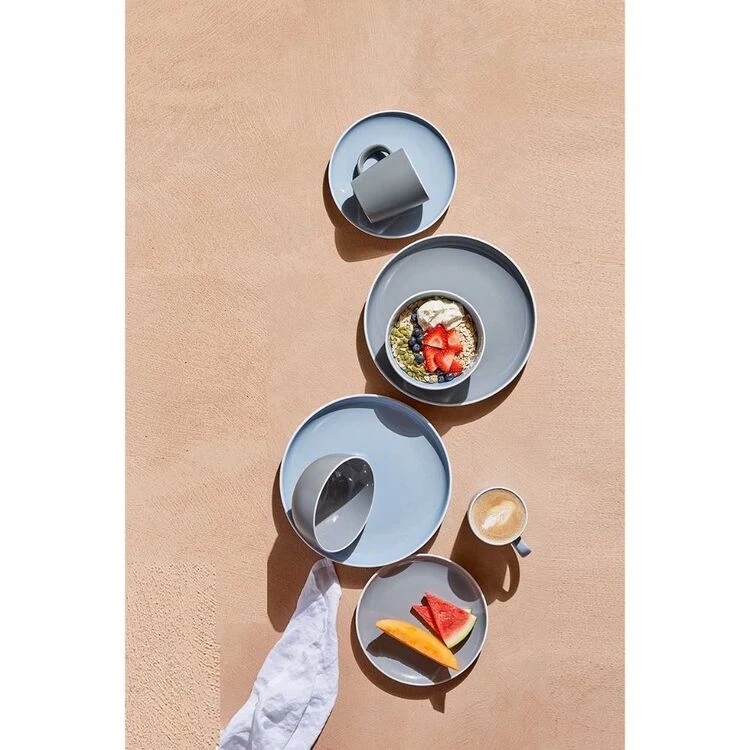 Soren Aurora 16-Piece Dinner Set Grey