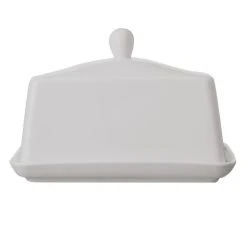 Maxwell & Williams White Basics Butter Dish 16 X 11 Cm