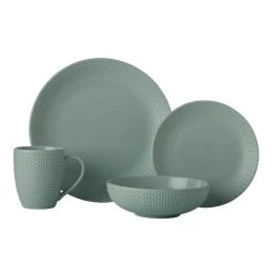 Casa Domani Corallo Sage 16-Piece Dinner Set