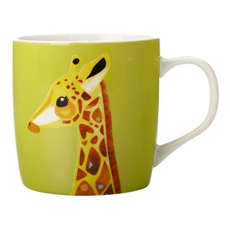 Maxwell & Williams Pete Cromer Wildlife Mug 375mL Giraffe