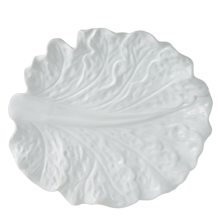 Chyka Home Garden Patch Serving Platter 30.5cm White