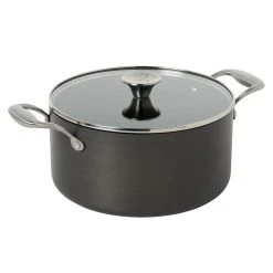 S&N By Miguel Maestre Hard Anodised Casserole 24cm