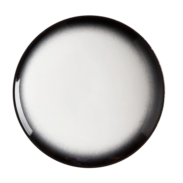 Maxwell & Williams Caviar Coupe Plate 15cm Granite