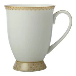 Maxwell & Williams Teas & C's Classic Footed Mug 300mL White Gift Boxed